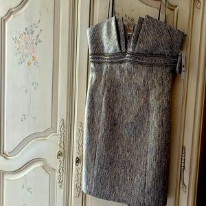 Sophisticated Laundry cocktail dress!  Gorgeous stoning at waistline!